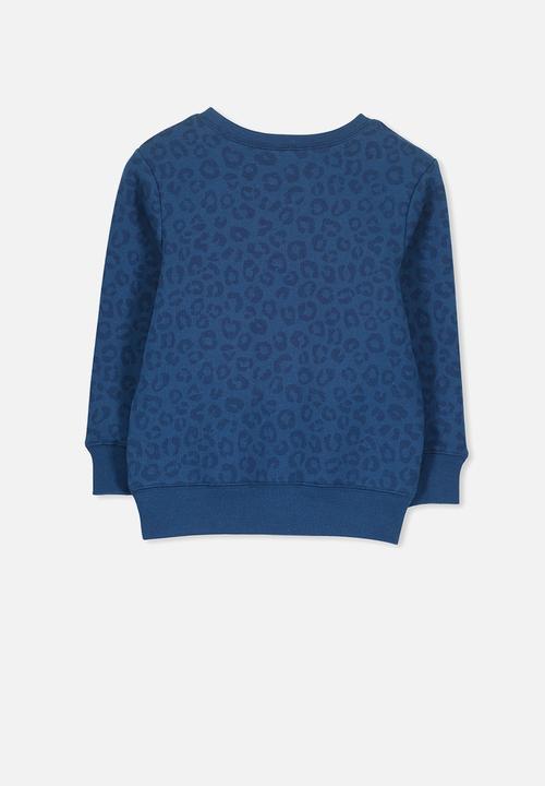 Cotton On - Lachy crew jumper - blue