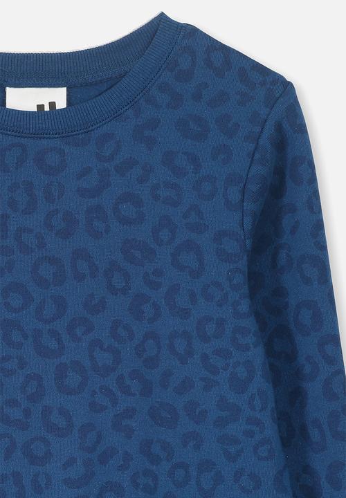 Cotton On - Lachy crew jumper - blue