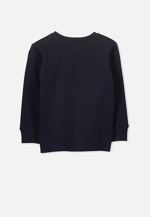Cotton On - Lachy crew jumper - navy