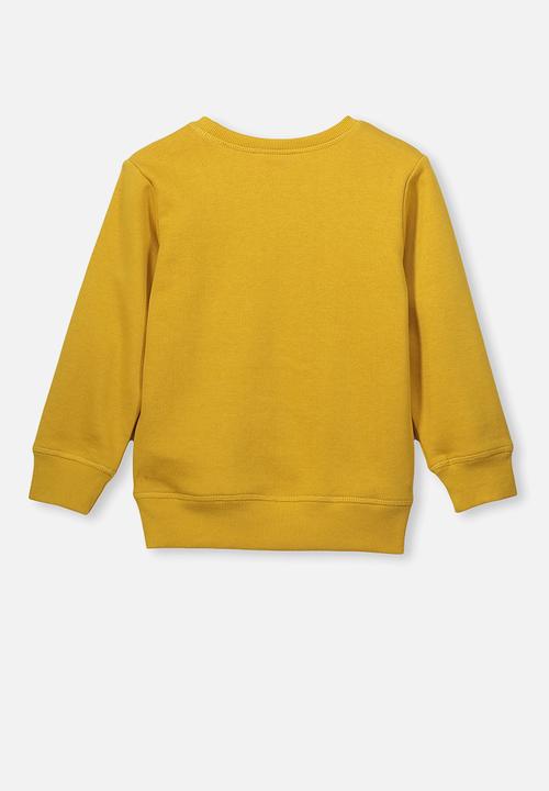 Cotton On - Lachy crew jumper - yellow
