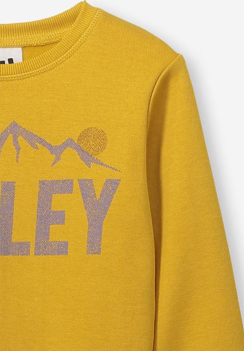 Cotton On - Lachy crew jumper - yellow