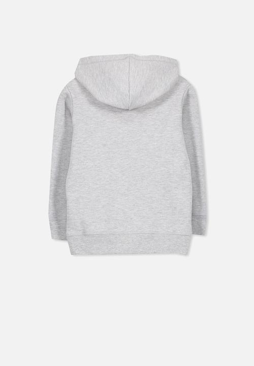 Cotton On - Liam striped hoodie - grey