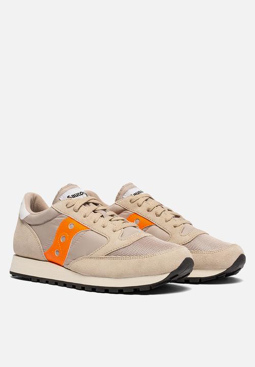 Saucony Originals - Jazz vintage - tan & orange 