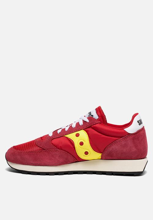 Saucony Originals - Jazz vintage - red & yellow 