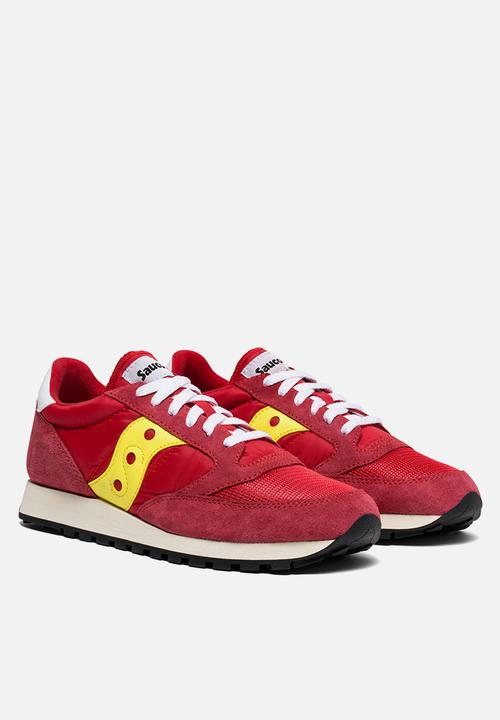 Saucony Originals - Jazz vintage - red & yellow 