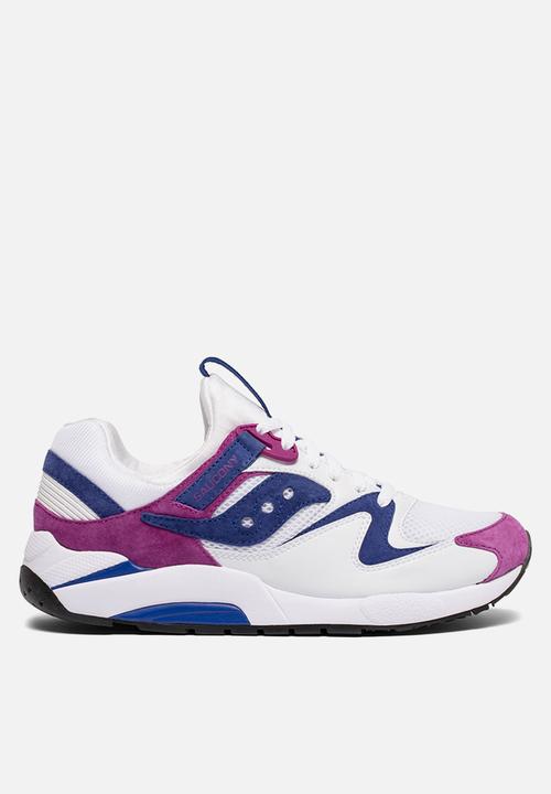 Saucony Originals - Grid 9000 - White/Purple