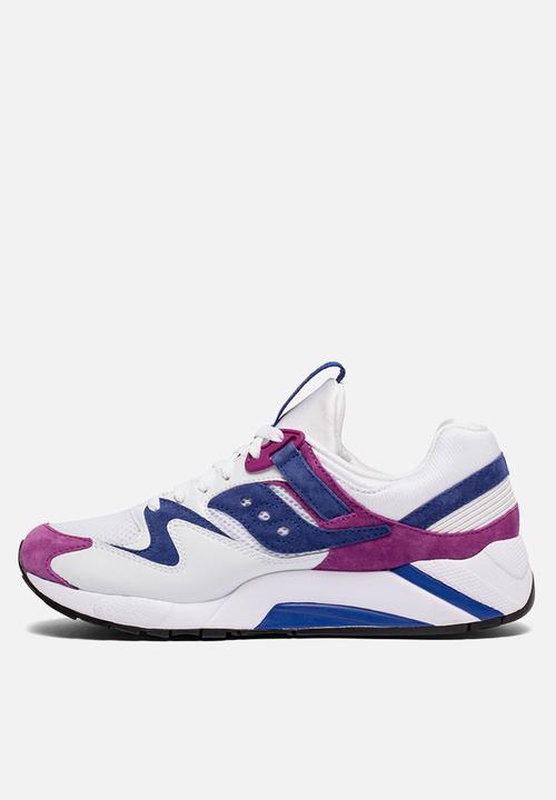 Saucony Originals - Grid 9000 - White/Purple