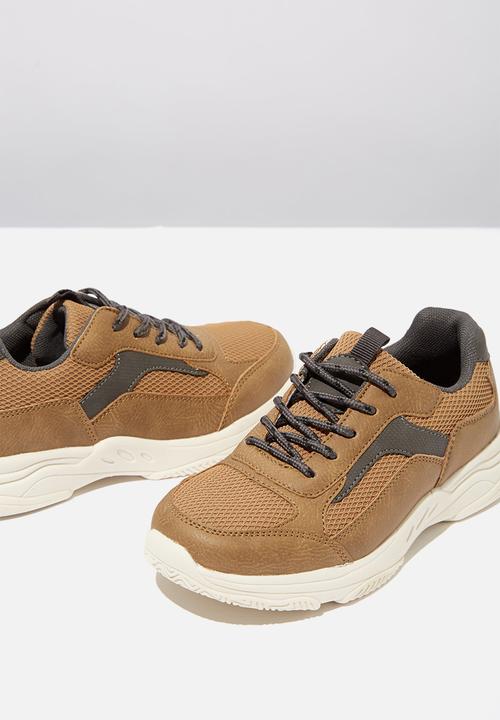 Cotton On - Marley trainer - brown