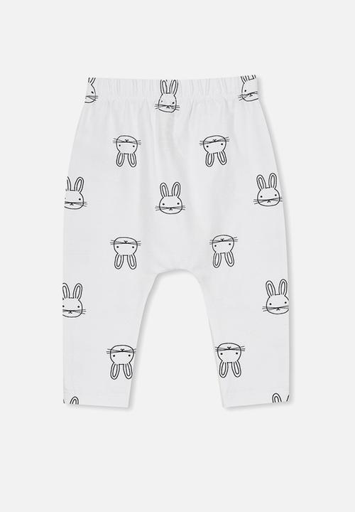 Cotton On - The easter bunny legging - white