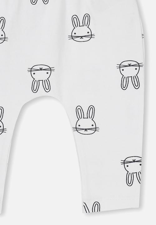 Cotton On - The easter bunny legging - white