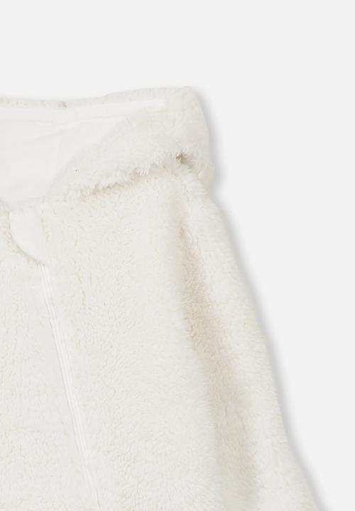 Cotton On - Marshmallow bunny romper - cream
