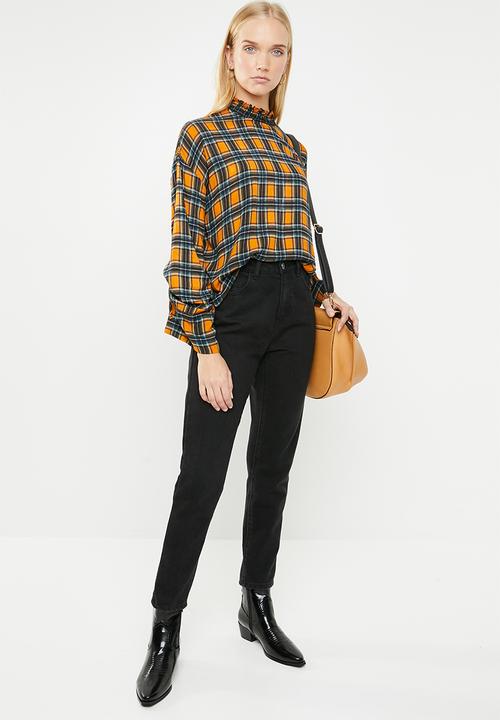Superbalist - Hi neck with blouson & drawcord detail - multi