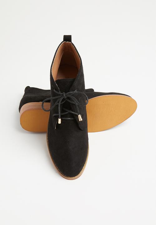 Superbalist - Lace up ankle boots - black