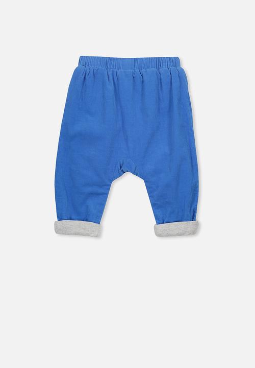 Cotton On - The baby cord pant - blue