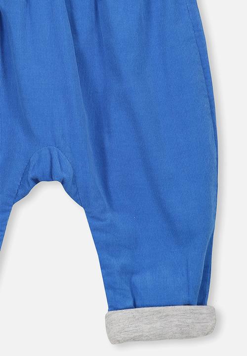 Cotton On - The baby cord pant - blue