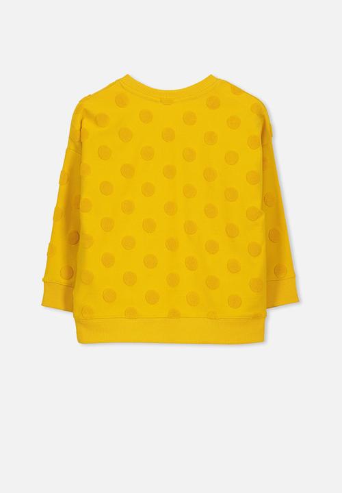 Cotton On - Sage crew - yellow