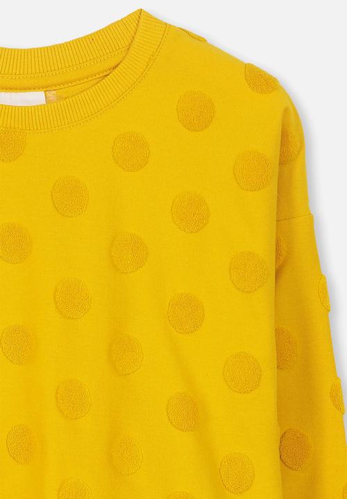 Cotton On - Sage crew - yellow