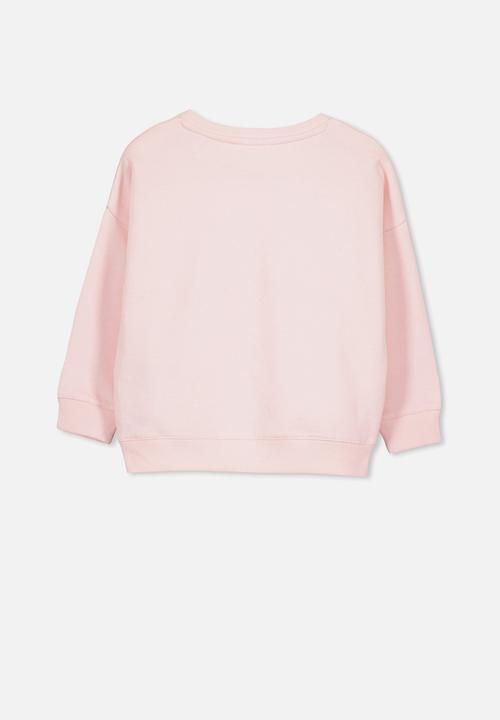 Cotton On - Sage blushing bride bunny crew - pink