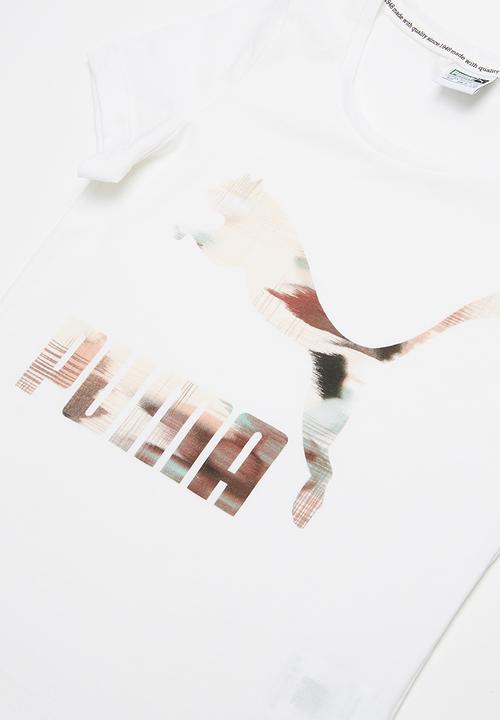 PUMA - Classics tee puma - white