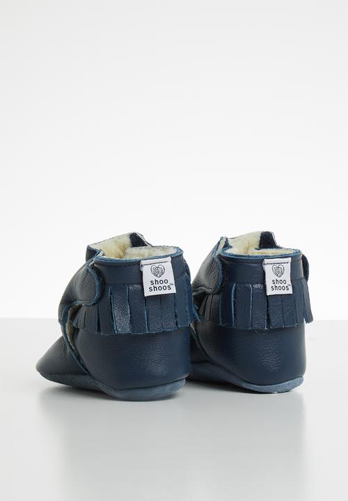 shooshoos - Raise a toast bootie - navy 