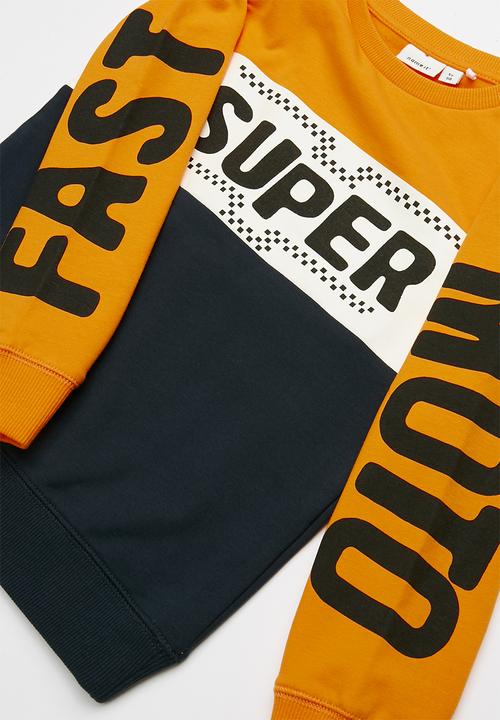 Name It - Super print sweat top - multi 