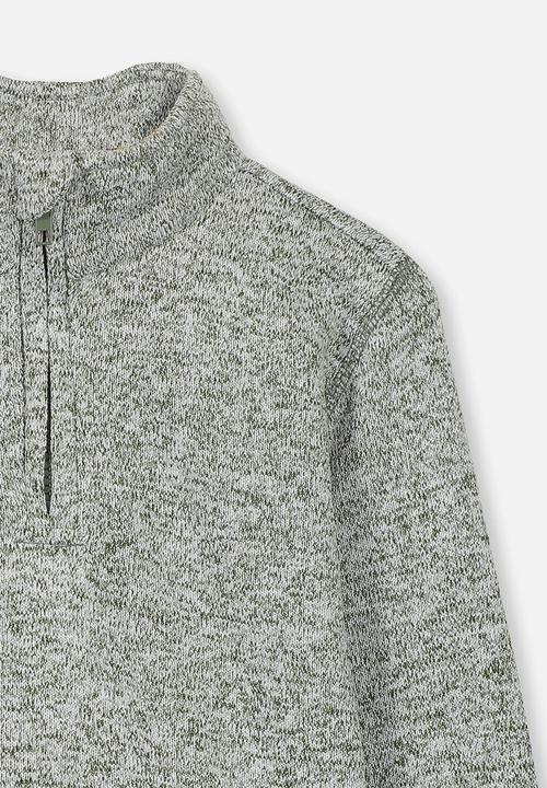 Cotton On - Spencer 1 - 2 zip crew - charcoal