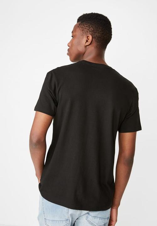 Cotton On - Wasteland tbar photo T-shirt - black