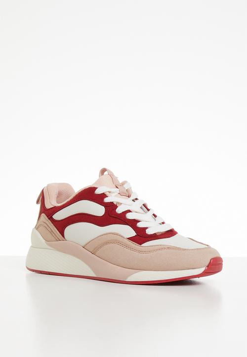 Vero Moda - Margrethe sneaker - pink & red 