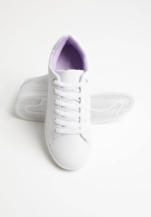 Vero Moda - Celina sneaker - white & purple 
