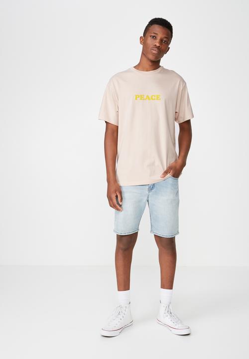 Cotton On - Dylan tee - beige