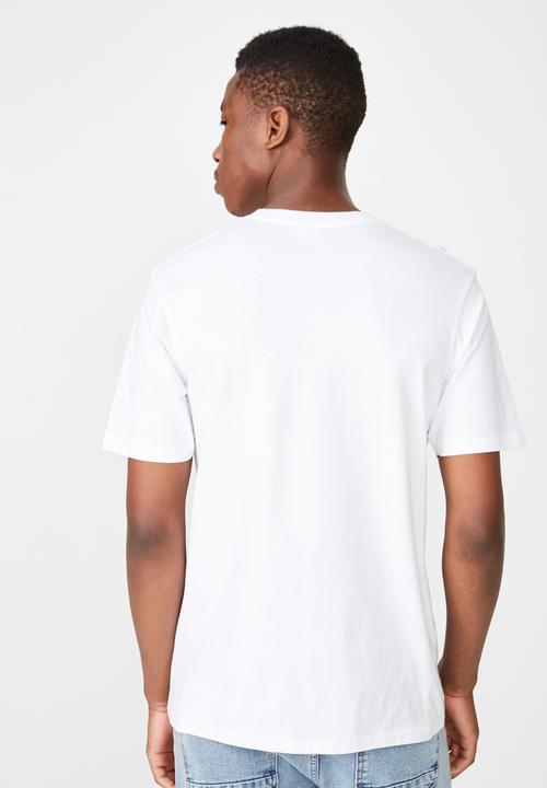 Cotton On - Ice cold tbar art T-shirt - white