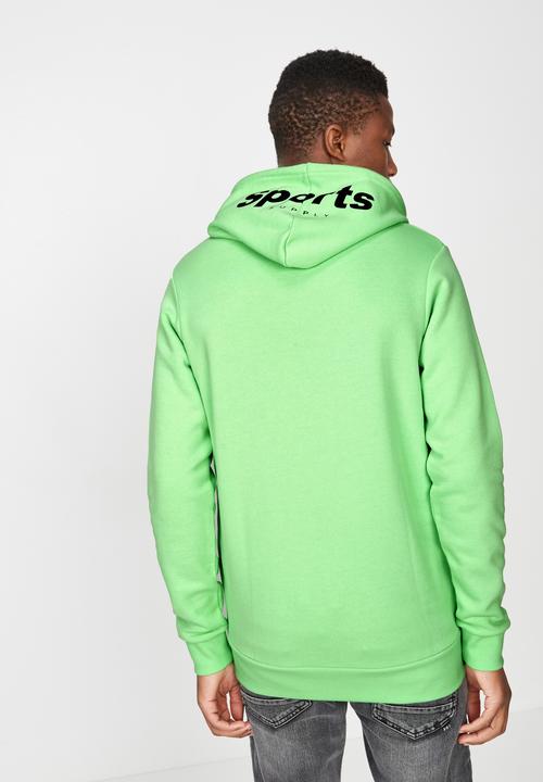 Cotton On - NYC sports supply fleece pullover  - green