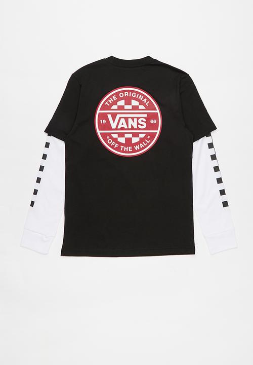 Vans - Checker co. twofer boys - black & white