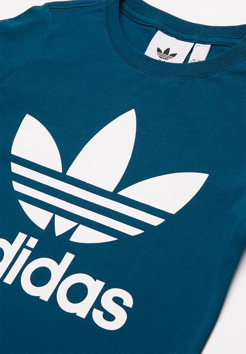 adidas Originals - Adidas little boys trefoil tee - blue