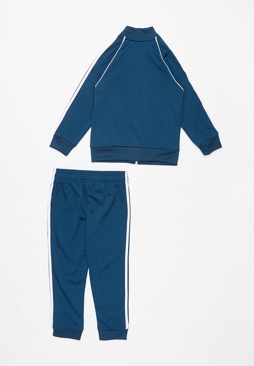 adidas Originals - Superstar track suit - blue & white