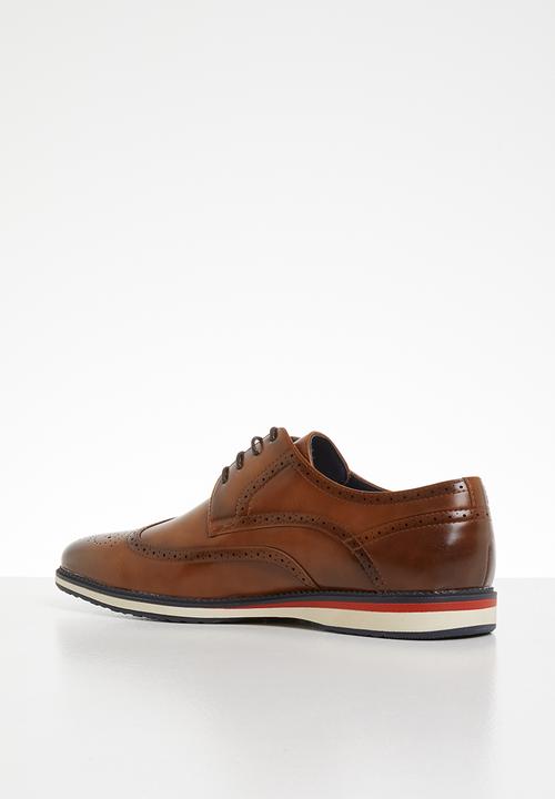 Gino Paoli - Cameroon formal lace-up brogue - tan