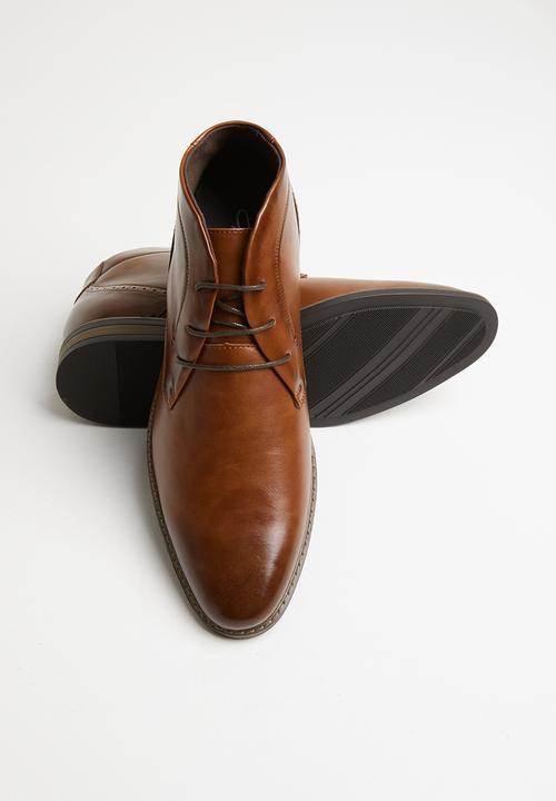 Gino Paoli - Caleb lace-up boot - tan