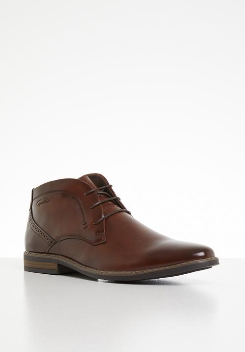 Gino Paoli - Caleb lace-up boot - brown