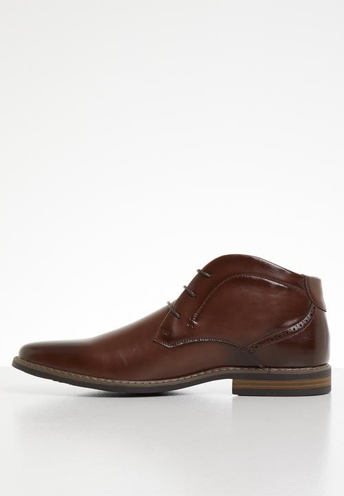Gino Paoli - Caleb lace-up boot - brown