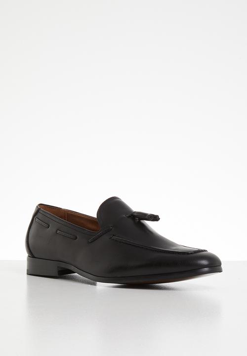 Gino Paoli - Adam tassle slip-on - black