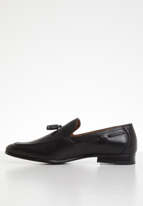 Gino Paoli - Adam tassle slip-on - black
