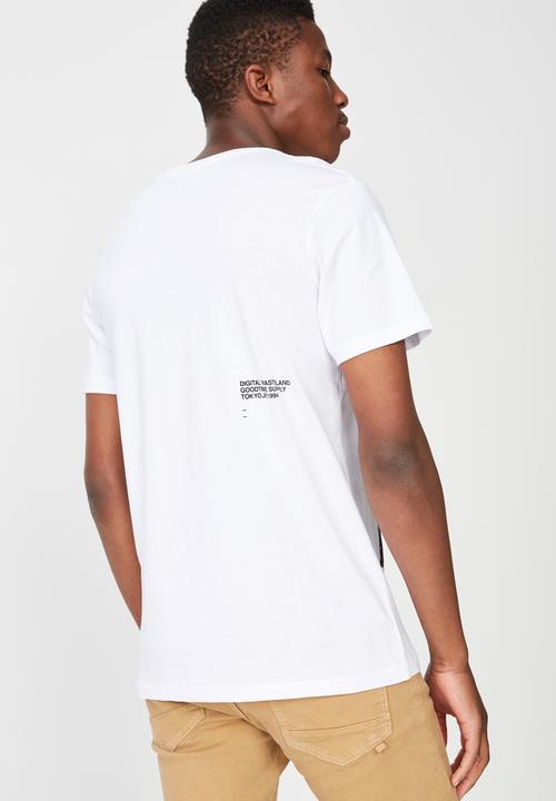 Cotton On - Tokyo Tbar photo T-shirt - white