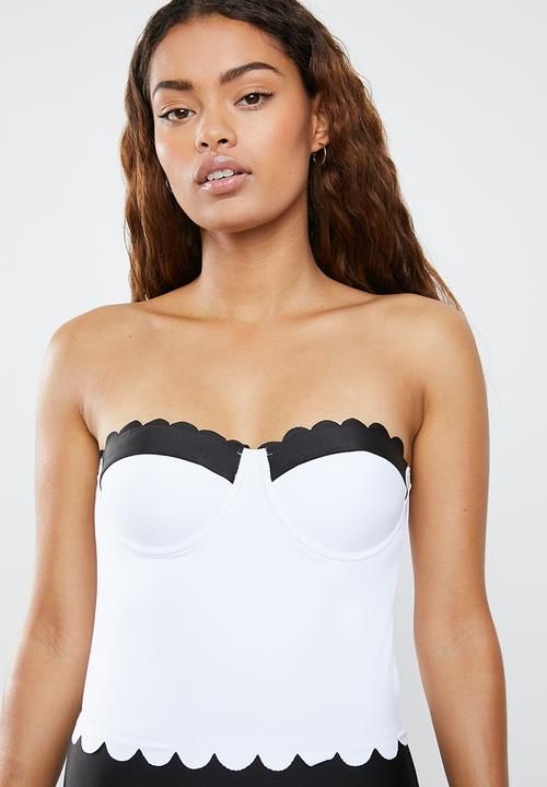 Lithe - Combo one piece - black & white