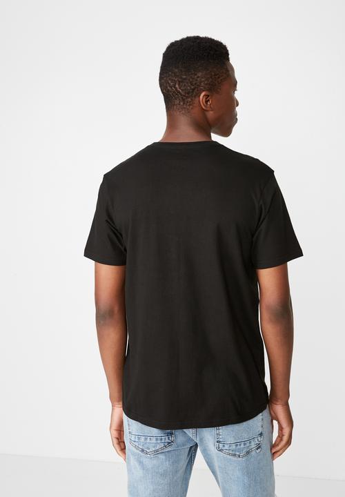 Cotton On - Cabs Tbar photo T-shirt - black