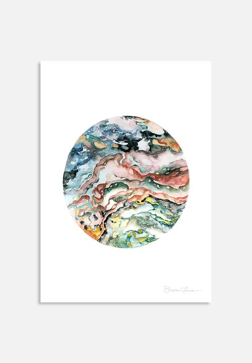 Shealeen Louise - Colorful geode