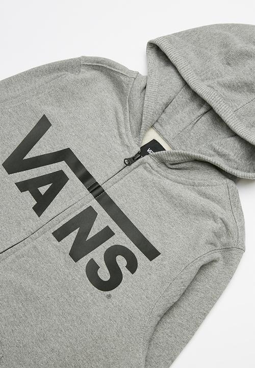 Vans - Vans classic zip hoodie boys - grey & black
