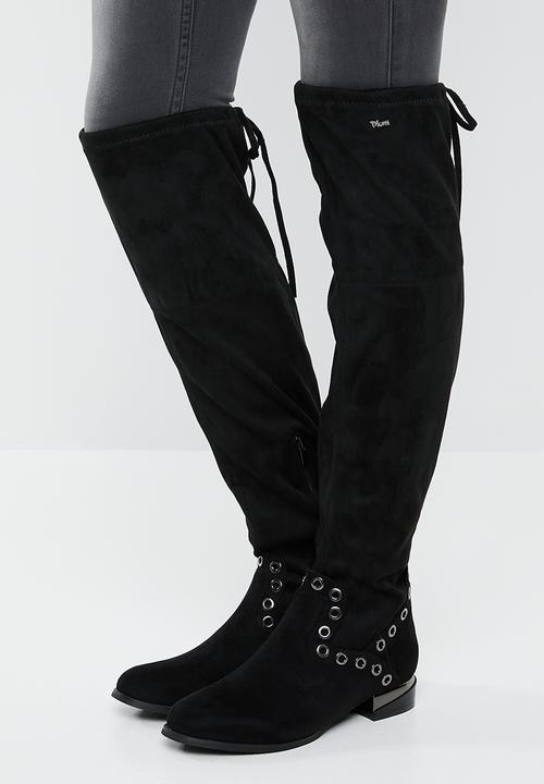 Plum - Pula boot - black