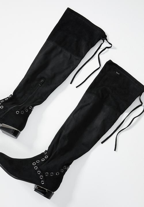 Plum - Pula boot - black