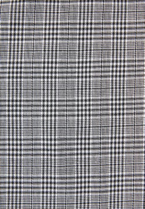 Superbalist - Slim fit check chino - black & grey