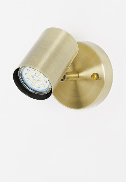 Sixth Floor - Savoy wall light - brass